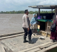 Demi Suksesnya Pemilu 2024, Polsek Rupat Sambangi Masyarakat Terkait Cooling System