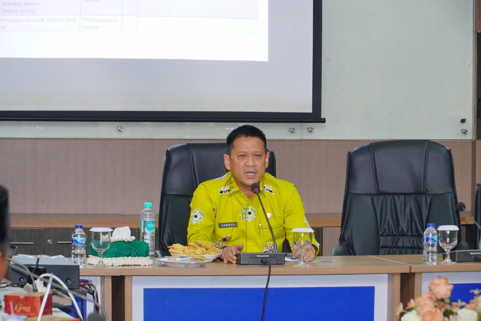 Pj Bupati Kampar Pimpin Rakor Terkait Gebyar Audit Stunting 2024