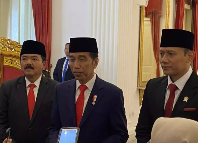 Jokowi Beri Tiga Tugas ke AHY Setelah Dilantik Jadi Menteri ATR/BPN