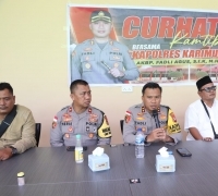 Curhat Kamtibmas Kapolres Karimun Bersama Insan Pers