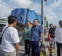 Aman Terkendali, Pembebasan Lahan Pembangunan Flyover Simpang Garuda Sakti