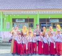 Polsek Rupat terus gencarkan Program sambang Pelajar di Pulau Terluar