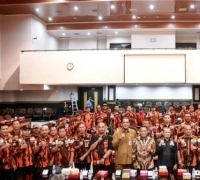 Siap Dukung Kinerja DPRD, Puluhan Anggota Ormas PP Datangi DPRD Kota Pekanbaru