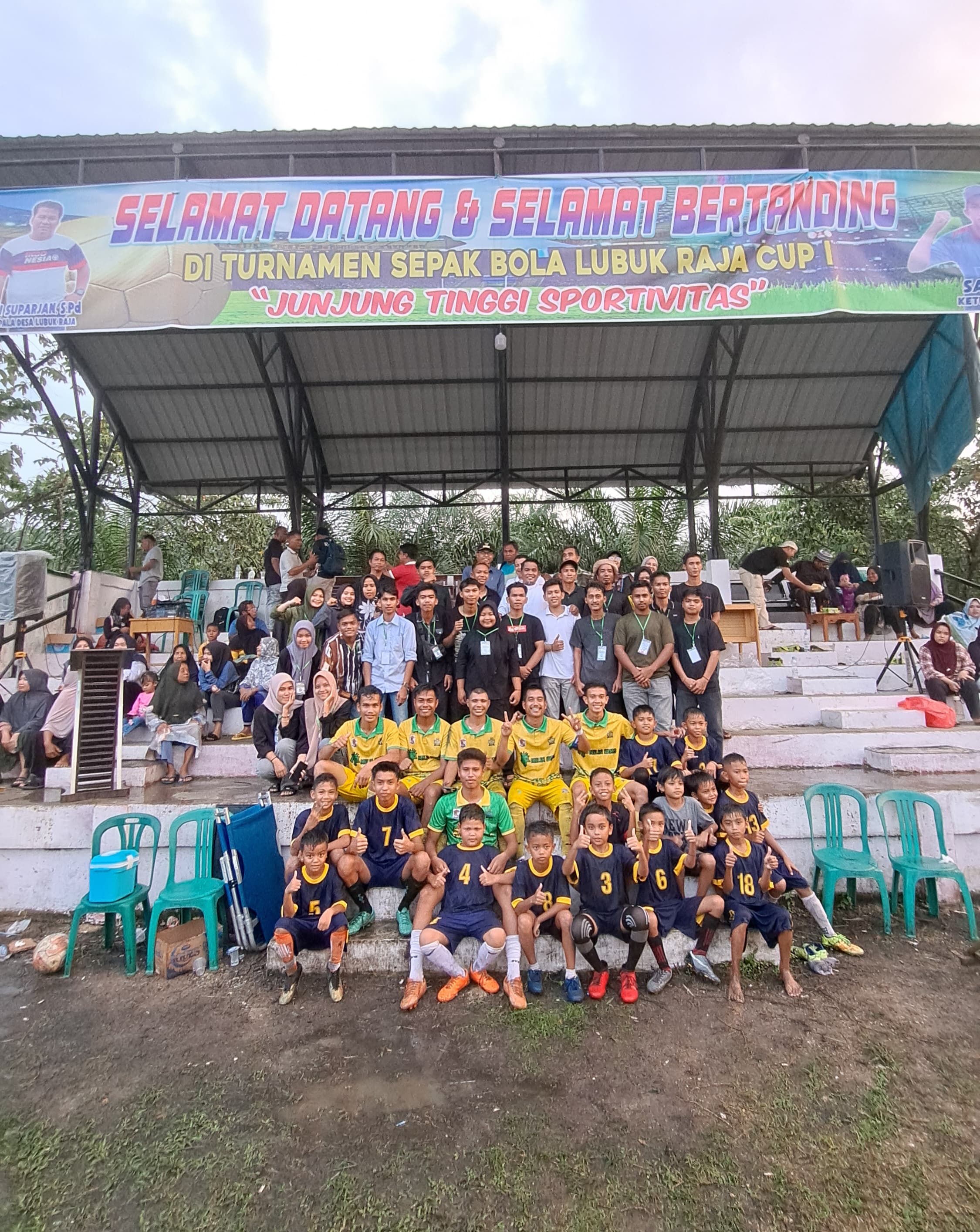 Tutup turnamen sepak bola Lubuk Raja Cup 1, ini kata Bupati Zukri