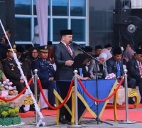 Ketua DPRD Pekanbaru Sabarudi Ikuti Upacara Hari Kesaktian Pancasila