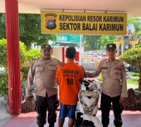 Polsek Balai Polres Karimun Berhasil Ungkap Kasus Curat