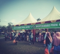 Disperindag Provinsi Kepri dan DKP Kabupaten Karimun Laksanakan Pasar Murah 
