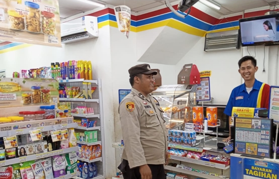 Patroli Cipkon Polsek Sungai Beduk, Cegah Aksi Kejahatan Dan Sampaikan Himbauan Kamtibmas