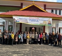 BRK Syariah Sosialisasikan Teknis Transaksi Non Tunai Pemerintah Desa Siskeudes Link-CMS se Kabupaten Lingga