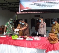 Cabjari Karimun Di Tanjung Batu, Musnahkan Barang Bukti Dari 16 Perkara. Yang Telah Mempunyai Kekuatan Hukum Tetap