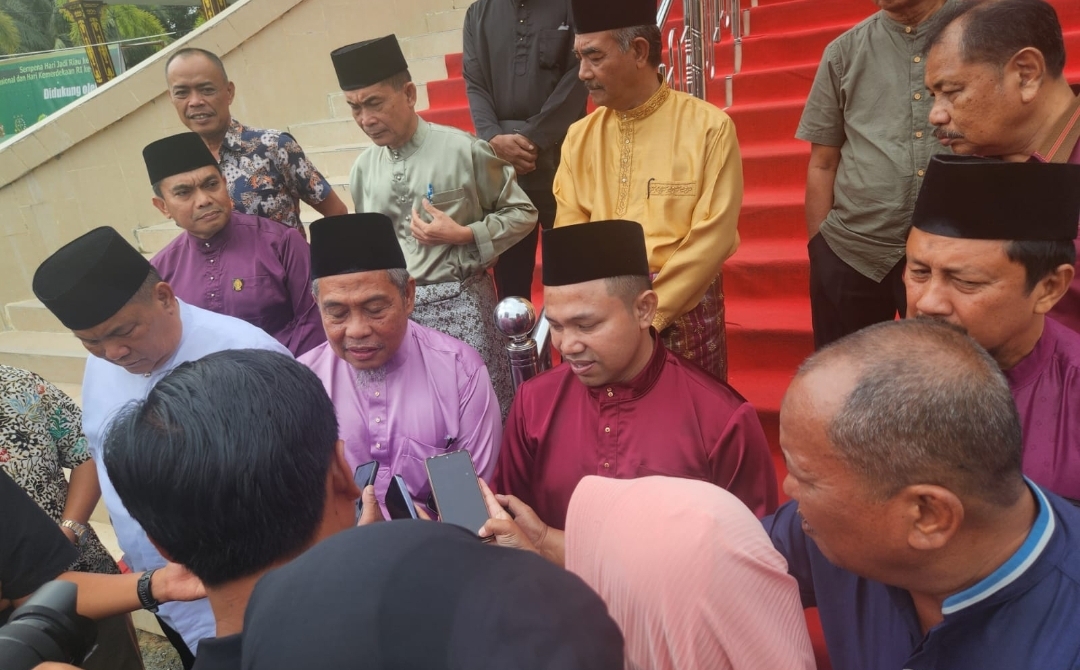 Mantapkan Langkah Maju Pilgub, Pasangan Cagubri Wahid-Hariyanto Minta Tunjuk Ajar LAM Riau