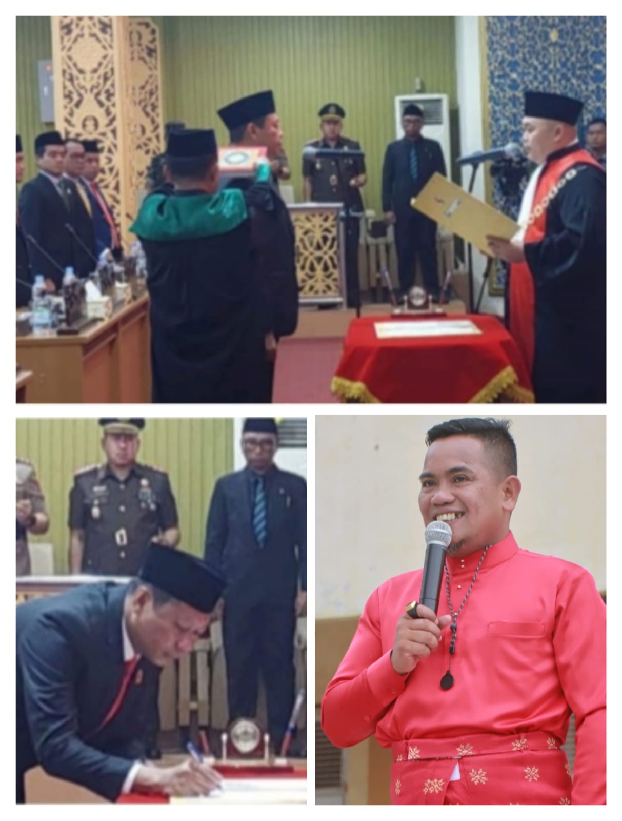 Kader PDI Perjuangan Dilantik Jadi Ketua DPRD, H Zukri Tumbangkan Dominasi Golkar Selama 25 Tahun di Pelalawan