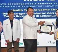 BRK Syariah Fasilitasi Donor Darah Lion Club Jakarta Cosmo Charm dan PMI Pekanbaru