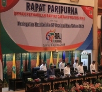 Tengku Azwendi Fajri Hadiri Rapat Paripurna HUT ke-67 Riau
