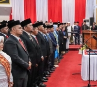 Momentum Rapat Paripurna Istimewa Pelantikan 50 Anggota DPRD Pekanbaru