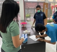 Tingkatkan Kewaspadaan Saat Libur Panjang, Rutan Batam Gelar Razia Gabungan dan Tes Urin kepada Warga Binaan