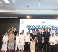 JNE Gelar Halal Bihalal 1446 H Bersama Untuk Maju dan Bahagia 