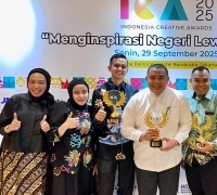 D’Sayur TPI dan Nafeesa Snack, UMKM Binaan BRK Syariah Raih Penghargaan Indonesia Creative Awards 2025