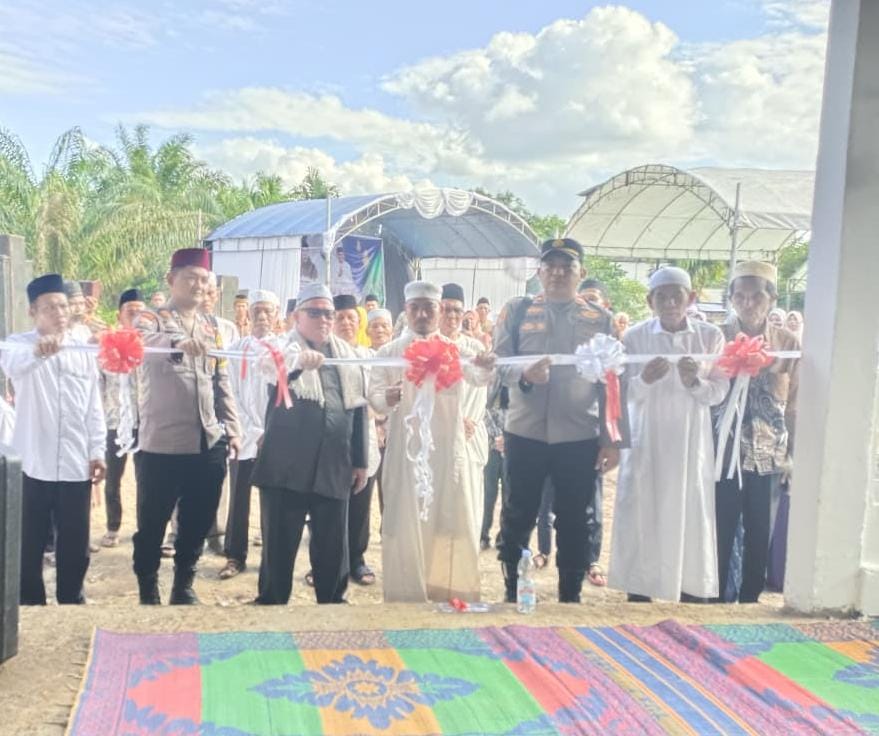 Peresmian Yayasan Baitul Qur’an Darussafariyah Al Marzuqi dan Tabligh Akbar Pertama Digelar di Desa Pulau Muda, Teluk Meranti