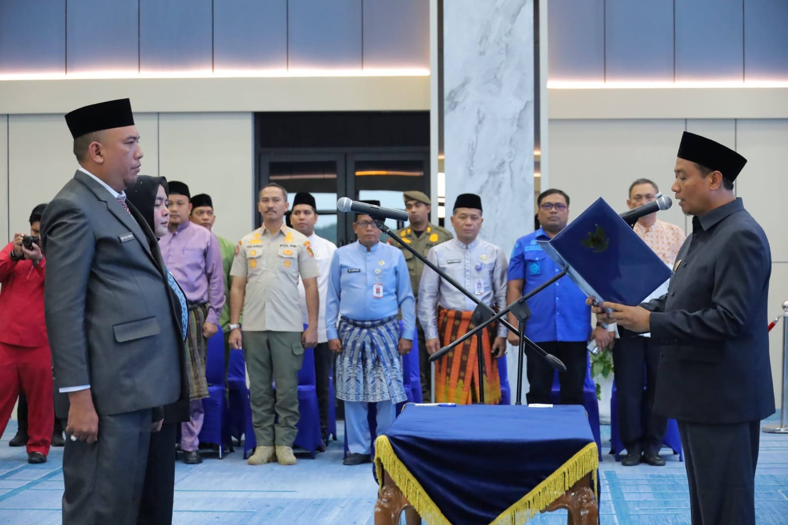 Wawako Pekanbaru Lantik 22 Pejabat Eselon III dan IV