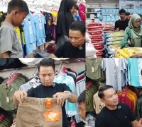 HT Group Berbagi: Ajak Fakir Miskin Belanja Pakaian dan Sembako di Bulan Ramadan