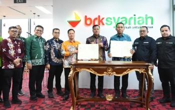 Dorong Pembangunan Daerah, BRK Syariah dan Pemkab Kuansing Sepakati Kerja Sama Perbankan