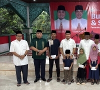 Buka Puasa Bersama Wartawan, Bupati Zukri Ajak Pers Bersinergi Bangun Pelalawan