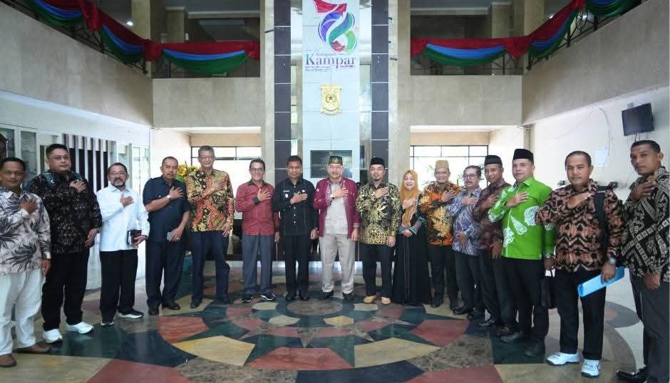 DPRD Kampar dan Pemkab Koordinasi Intensif Wujudkan Jembatan Penghubung Rumbio
