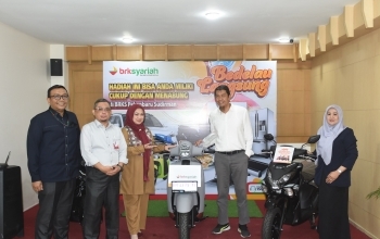 Hendak Belikan Motor untuk Anak, Arif Malah Bawa Pulang Yamaha Fazzio dari BRK Syariah