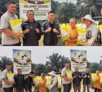 Koptan Kampar Jaya Bersama Salurkan 2,5 Ton Beras per Bulan Untuk Karyawan Kebun, Komitmen KSO Agrinas Sejahterakan Pekerja