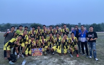 AS Group Juara 1 IPKPB Cup 2026 di Bunut, Taklukkan Tuan Rumah Lewat Adu Penalti