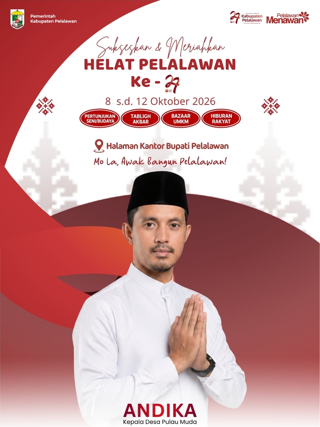 IKLAN KEPALA DESA PULAU MUDA