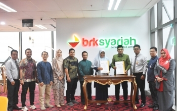 Migrasi ke Sistem Pembayaran Digital, BRK Syariah dan STAI Auliaurrasyidin Teken Kerja Sama Strategis